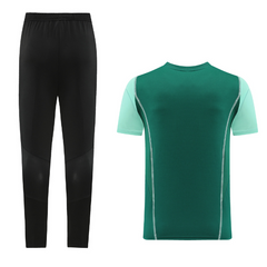 Conjunto Adidas Camiseta + Calça Verde e Preta - VENI Futebol