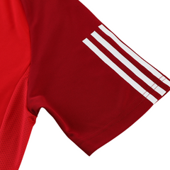 Conjunto Adidas Camiseta + Calça Vermelha - VENI Futebol