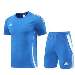 Conjunto Adidas Camiseta + Short Azul Claro