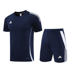 Conjunto Adidas Camiseta + Short Azul Escuro