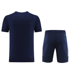 Conjunto Adidas Camiseta + Short Azul Escuro - VENI Futebol