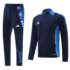 Conjunto de Frio Adidas Jaqueta + Calça Azul Escuro