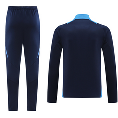 Conjunto de Frio Adidas Jaqueta + Calça Azul Escuro - VENI Futebol