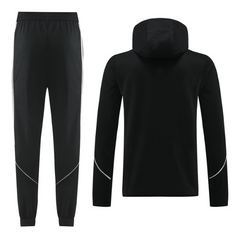 Conjunto de Frio Adidas Casaco + Calça Preto e Branco - VENI Futebol