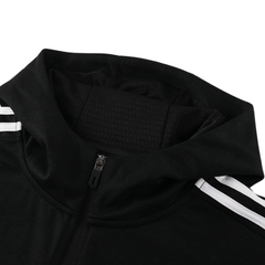 Conjunto de Frio Adidas Casaco + Calça Preto e Branco - VENI Futebol