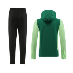 Conjunto de Frio Adidas Casaco + Calça Verde e Preto - VENI Futebol