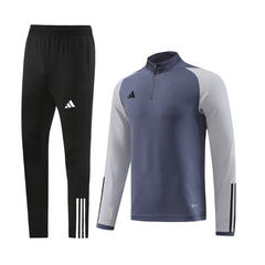 Conjunto de Frio Adidas Blusão + Calça Cinza - VENI Futebol