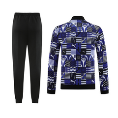 Conjunto de Frio Puma Blusão + Calça Azul, Branco e Preto - VENI Futebol