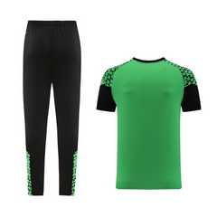 Conjunto Puma Camiseta + Calça Verde e Preta - VENI Futebol