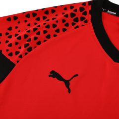 Conjunto Puma Camiseta + Calça Vermelho e Preto - VENI Futebol