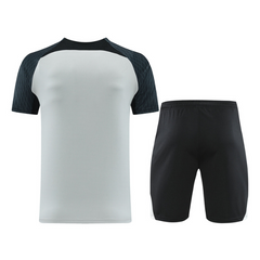 Nike Black and Red T-Shirt + Shorts Set