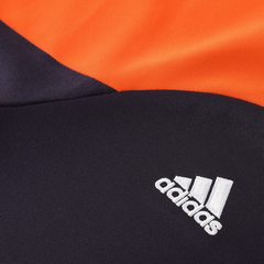 Conjunto de Frio Adidas Jaqueta + Calça Laranja e Preta - VENI Futebol