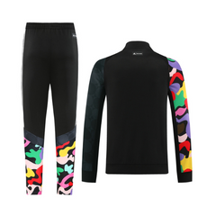 Conjunto de Frio Adidas Jaqueta + Calça Preta e Colorida II - VENI Futebol