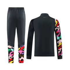 Conjunto de Frio Adidas Jaqueta + Calça Preta e Colorida - VENI Futebol