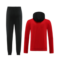 Conjunto de Frio Nike Jaqueta + Calça Vermelha e Preta - VENI Futebol