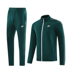 Conjunto de Frio Nike Jaqueta + Calça Verde Escuro