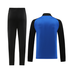 Conjunto de Frio Puma Jaqueta + Calça Azul e Preta - VENI Futebol