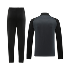 Conjunto de Frio Puma Jaqueta + Calça Cinza e Preta - VENI Futebol