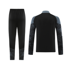 Conjunto de Frio Puma Jaqueta + Calça Preta e Cinza - VENI Futebol