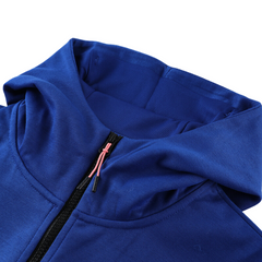 Conjunto de Frio Nike Tech-Fleece Casaco + Calça Azul e Branco - VENI Futebol