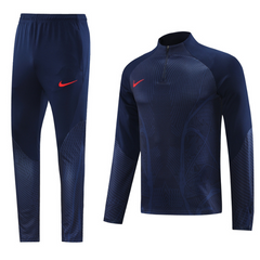 Conjunto de Frio Nike Blusão + Calça Azul Marinho