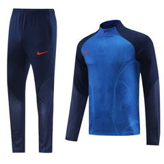 Conjunto de Frio Nike Blusão + Calça Azul Escuro