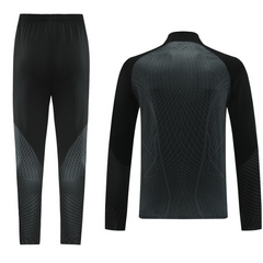 Conjunto de Frio Nike Blusão + Calça Preta e Vermelha - VENI Futebol