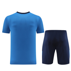 Conjunto Adidas Camiseta + Short Azul Claro - VENI Futebol