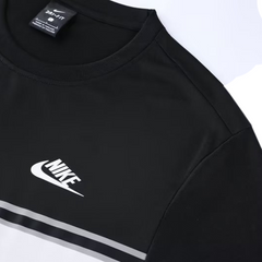 Conjunto Nike Camiseta + Short Branca e Preta - VENI Futebol