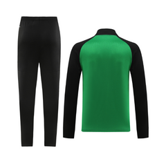 Conjunto de Frio Puma Jaqueta + Calça Verde e Preta - VENI Futebol