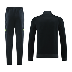 Conjunto de Frio Adidas Jaqueta + Calça Preto e Verde - VENI Futebol