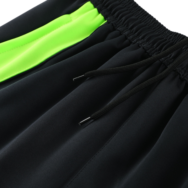Conjunto de Frio Adidas Jaqueta + Calça Preto e Verde - VENI Futebol