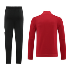 Conjunto de Frio Adidas Jaqueta + Calça Vermelho e Preto - VENI Futebol