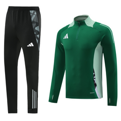 Conjunto de Frio Adidas Blusão + Calça Verde e Preto