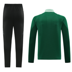 Conjunto de Frio Adidas Blusão + Calça Verde e Preto