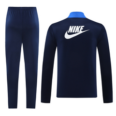 Conjunto de Frio Nike Azul com Casaco e Calça