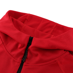 Conjunto de Frio Nike Vermelho e Preto com Casaco e Calça