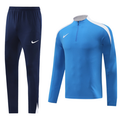 Conjunto de Frio Nike Blusão + Calça Azul