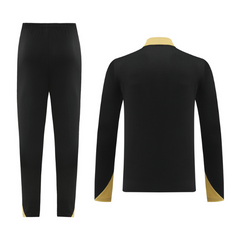 Conjunto de Frio Nike Blusão + Calça Preto e Amarelo - VENI Futebol