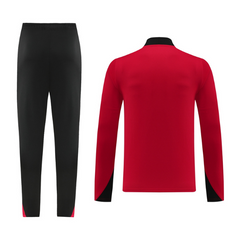 Conjunto de Frio Nike Blusão + Calça Vermelho e Preto - VENI Futebol