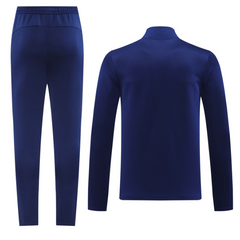 Conjunto de chaqueta Puma + pantalón azul para clima frío