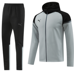 Puma Cold Weather Set Jacket + Grey and Black Pants