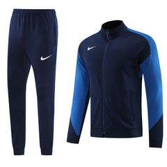 Conjunto de Frio Nike Jaqueta + Calça Azul Escuro e Azul