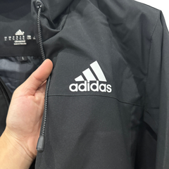 Adidas Windbreaker Black and Gray