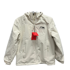 Red and White Nike Windbreaker