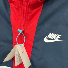 Red and White Nike Windbreaker