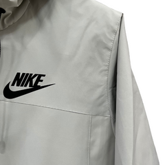 Red and White Nike Windbreaker