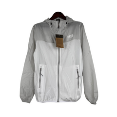 Corta Vento The North Face Branco e Cinza - VENI Futebol