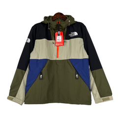 Corta Vento The North Face Verde e Bege - VENI Futebol