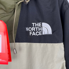 Corta Vento The North Face Verde e Bege - VENI Futebol